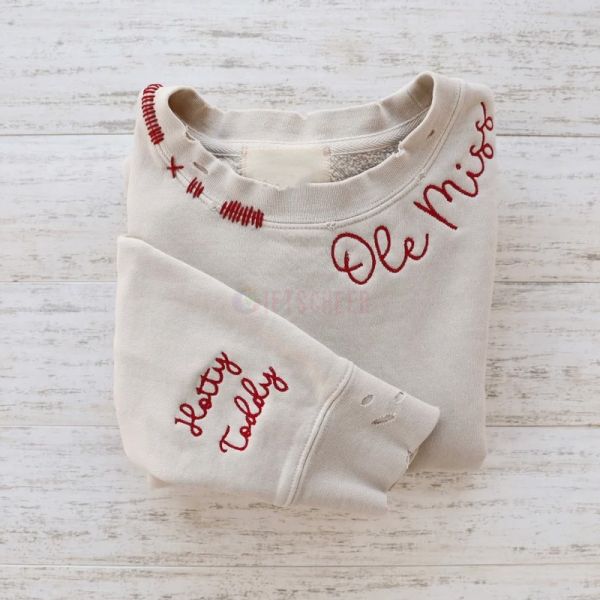 Custom Embroidered Crew Neck Sweatshirt