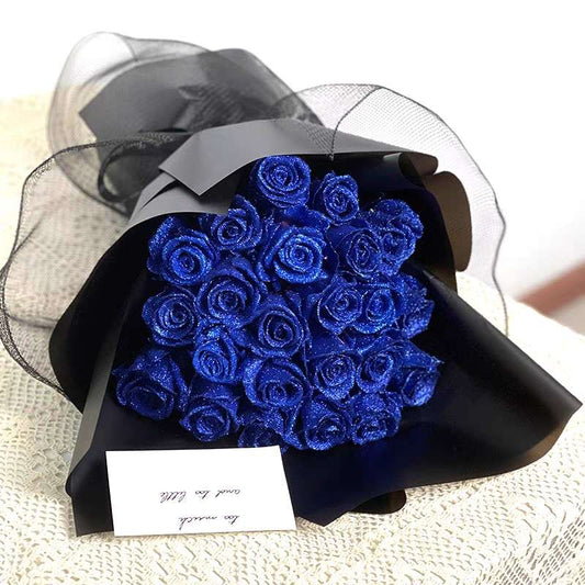 💕Shimmering Rose Bouquet - Valentine's Day Gift - CUSTLOVE