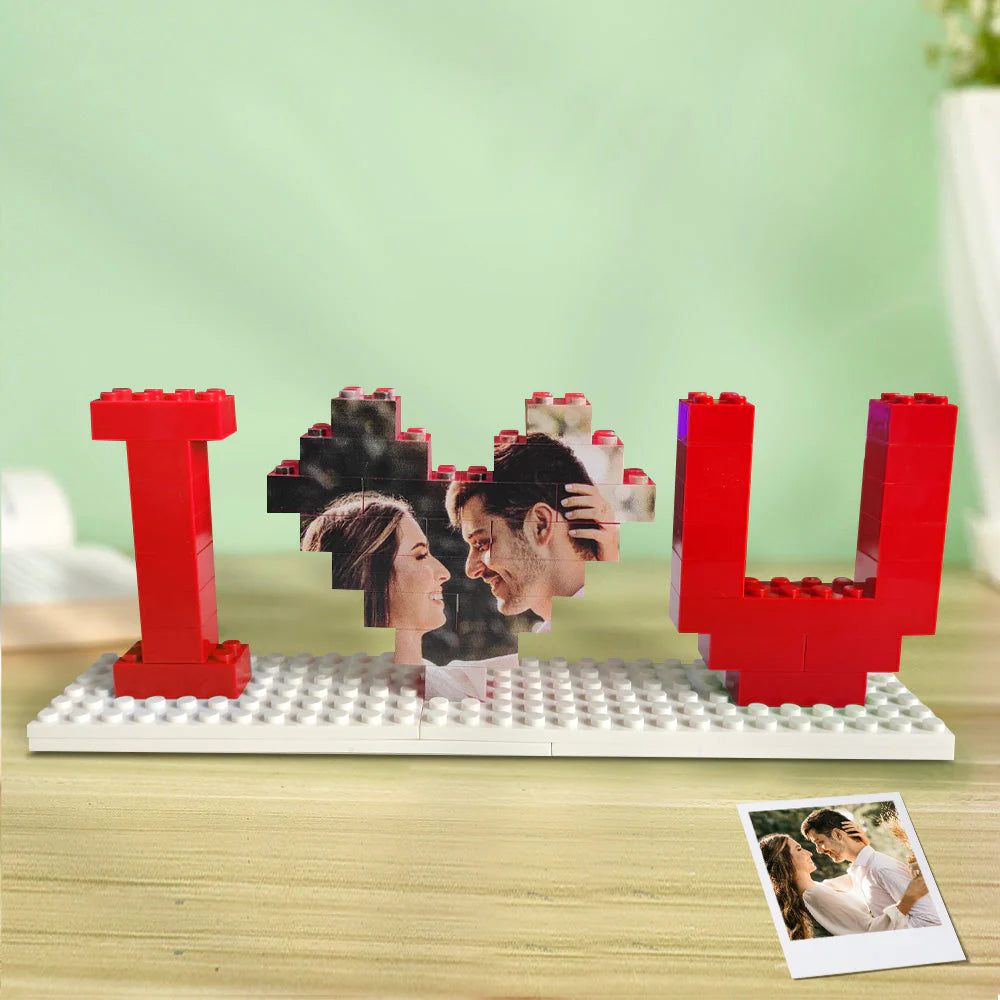 Personalized "I Love You" Brick Puzzles for Lovers - CUSTLOVE