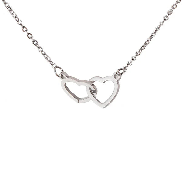 Engraved heart necklace comes in a real rose bear gift box