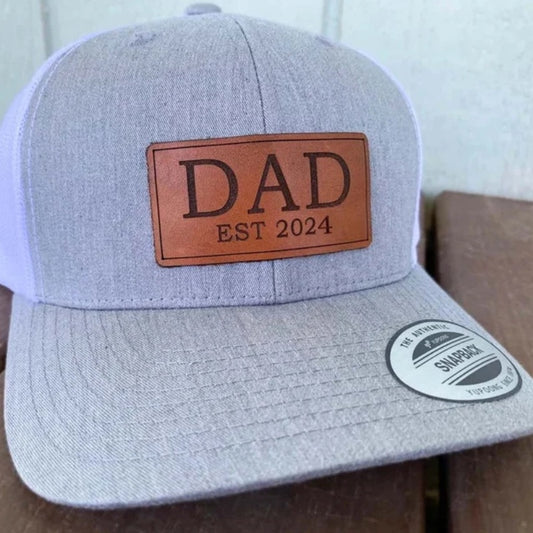 The best Father's Day custom gift two-color splicing personalized custom hat