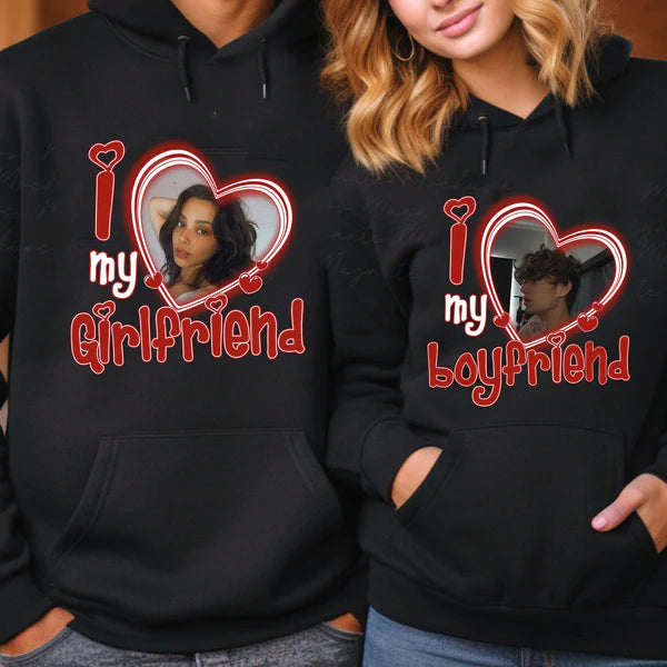 Boyfriend/Girlfriend Customized Tee💗 Crewneck💗 Hoodie - CUSTLOVE