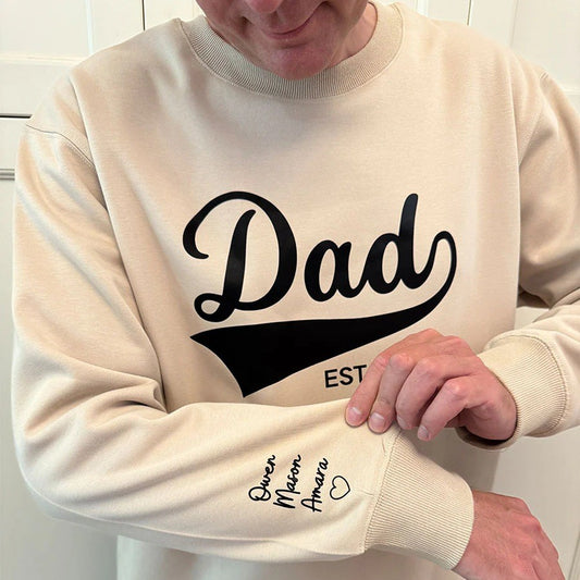 Father’s Day Special: 50% Off Custom Named Sweatshirts!